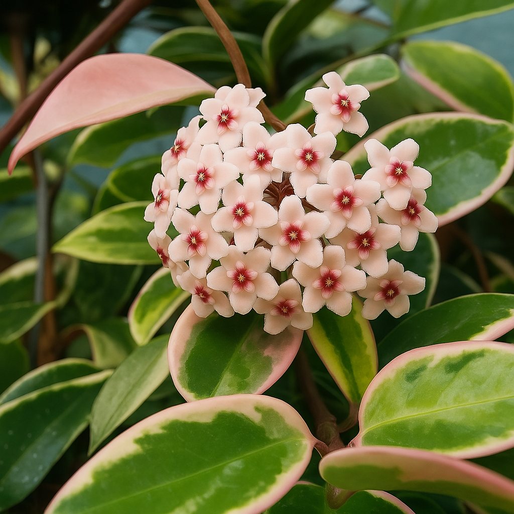 Carnosa Krimson Queen Trellis - Live Hoya 4"