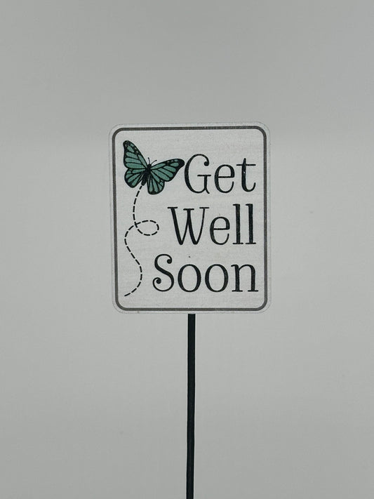 Get Well Soon - Plant Pick